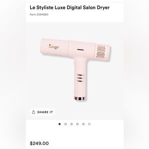 Lange Le Styliste Luxe Digital Salon Dryer